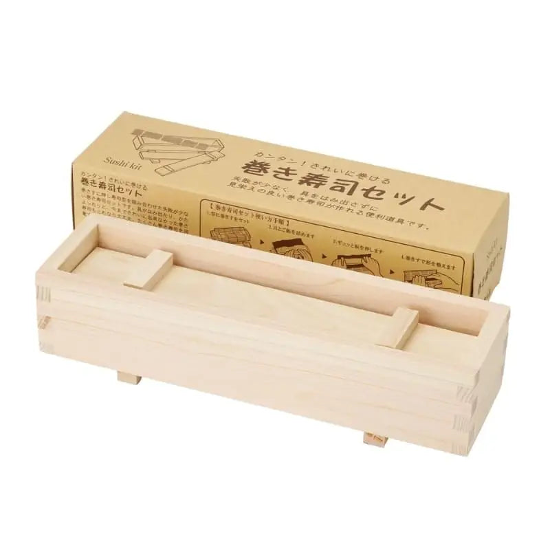 Stampo per sushi Hinoki e tappetino in bambù