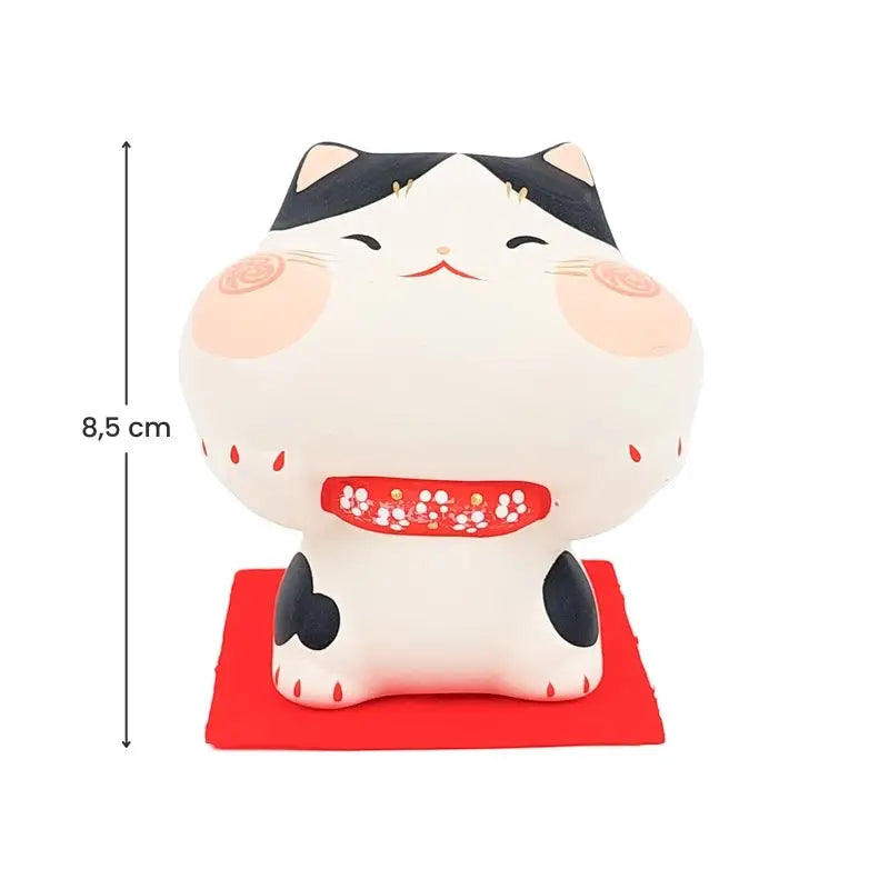 Statuetta di gatto Guance Plump
