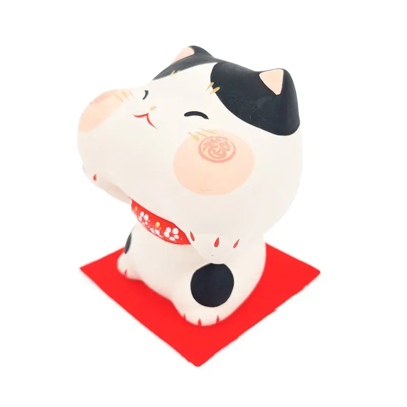 Statuetta di gatto Guance Plump