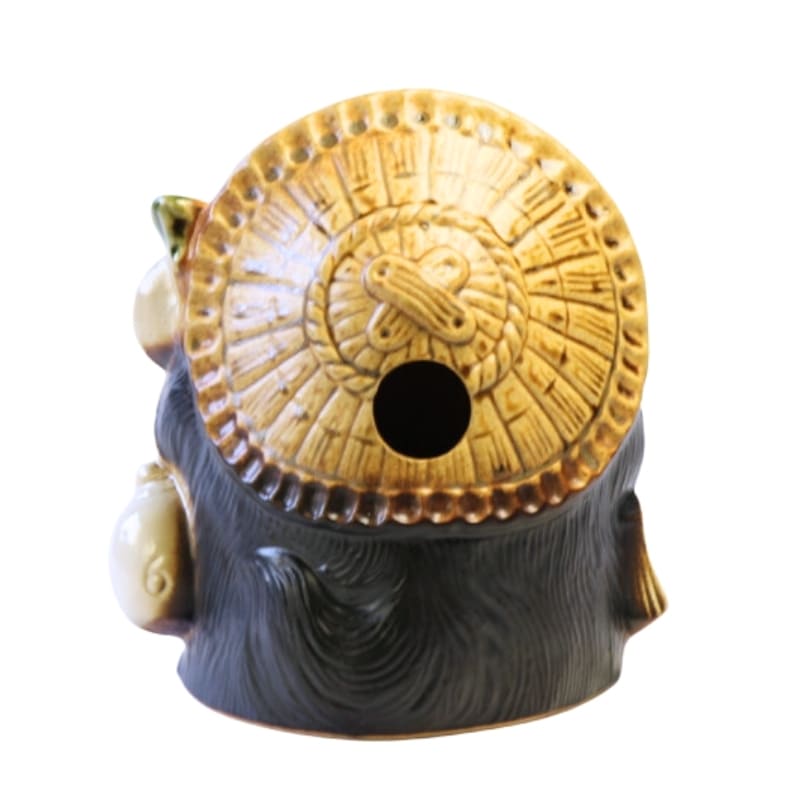 Statuetta Tanuki giapponese 19 cm