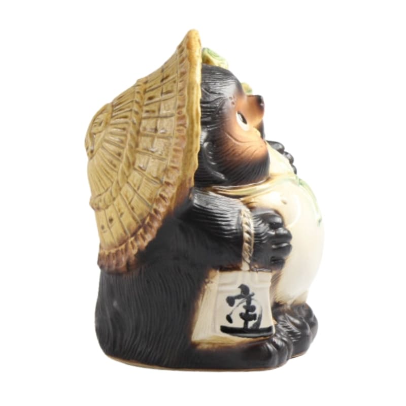 Statuetta Tanuki giapponese 25 cm