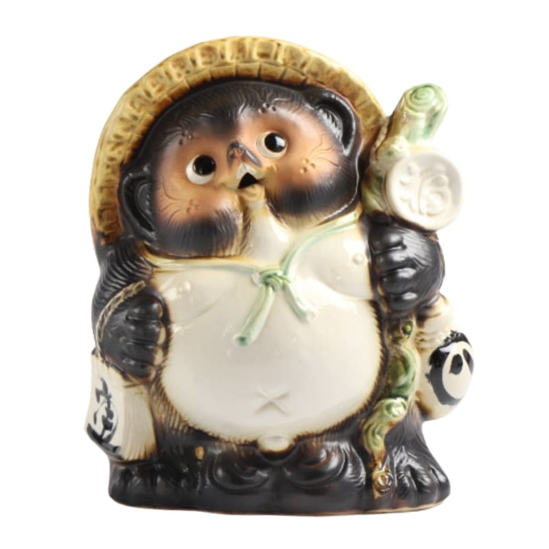Statuetta Tanuki giapponese 25 cm