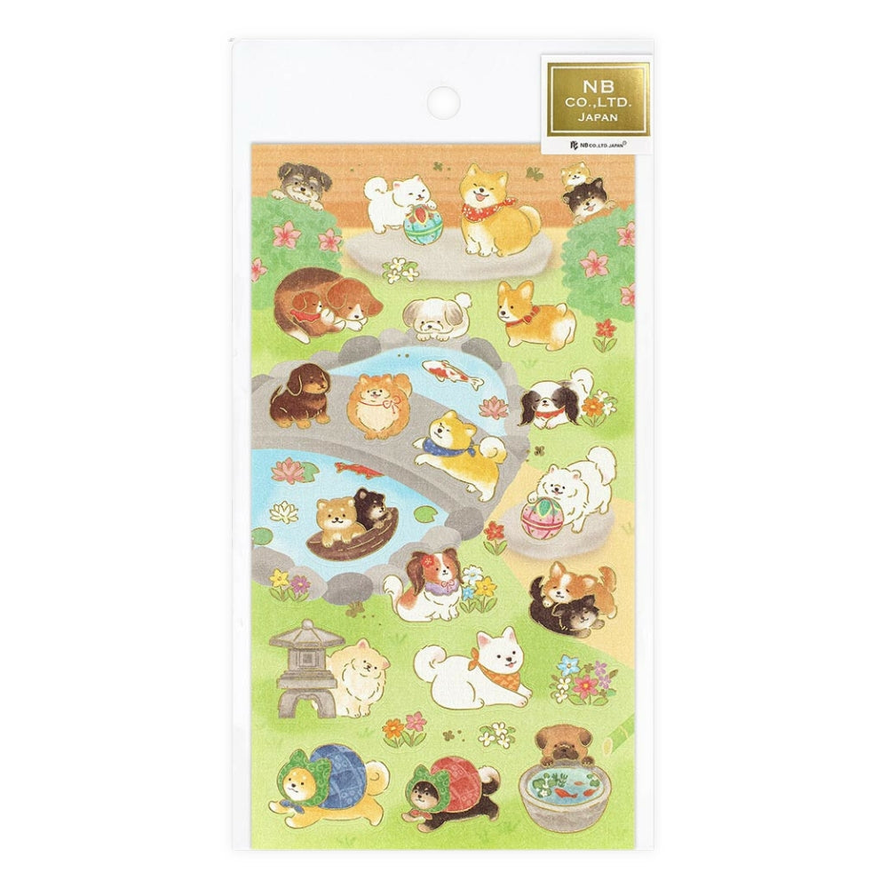 Sticker Giapponesi - Cani & Giardino Giapponese