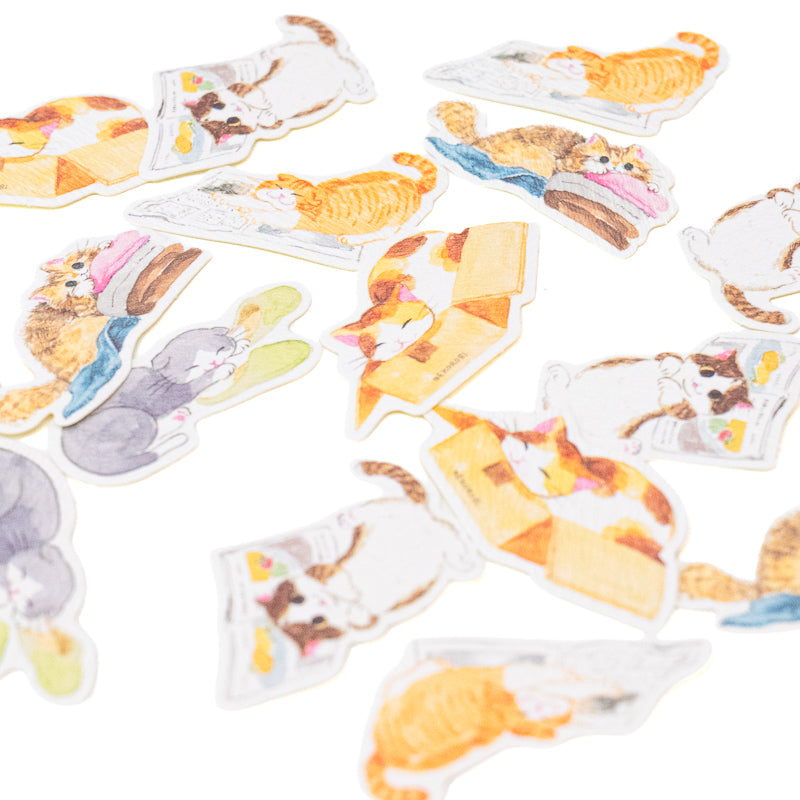 Sticker Giapponesi - Gatti Nekorobi