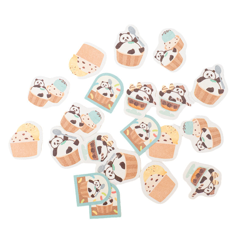 Sticker Giapponesi in Washi - Panda