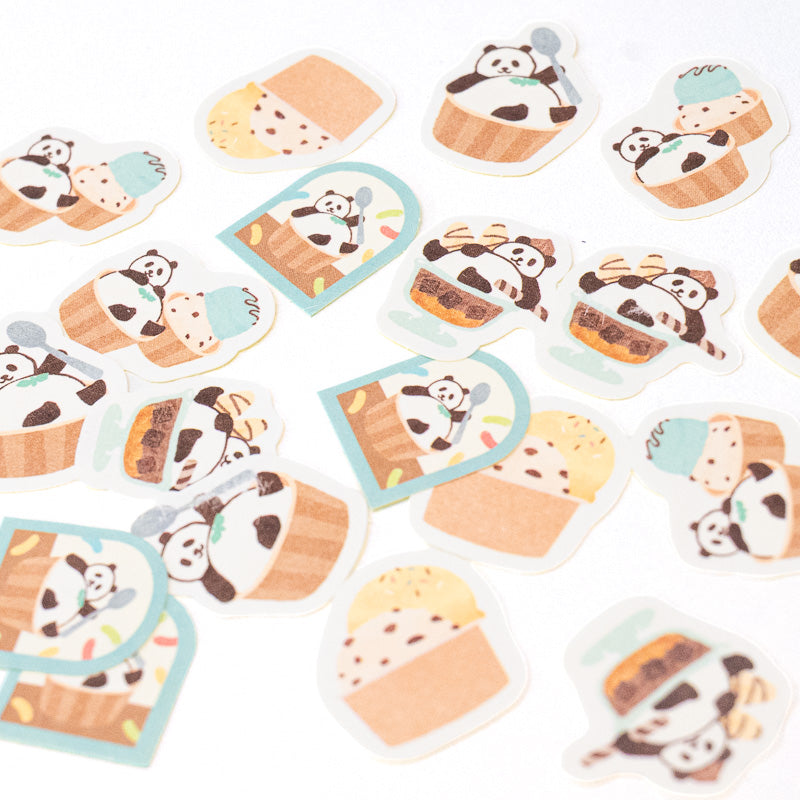 Sticker Giapponesi in Washi - Panda