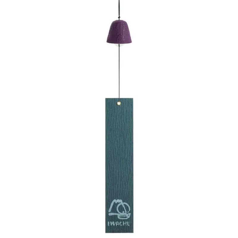 Suoneria giapponese Furin Iwachu Viola - 4,5 cm