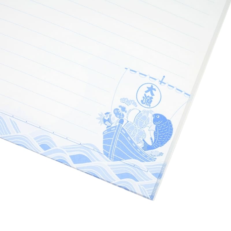 Taccuino giapponese Kanagawa e Takarabune