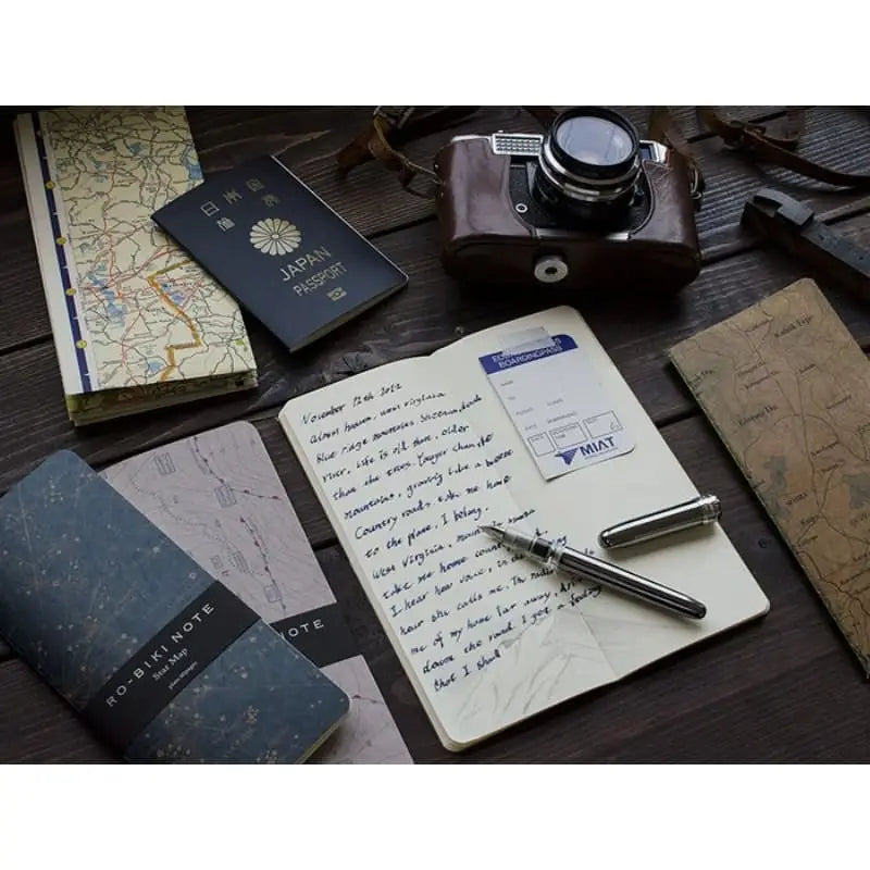 Taccuino Ro-Biki Appunti Mappa della metropolitana