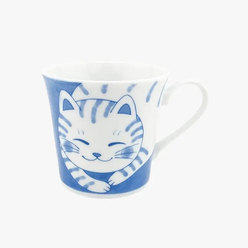 Tazza giapponese Neko Blue