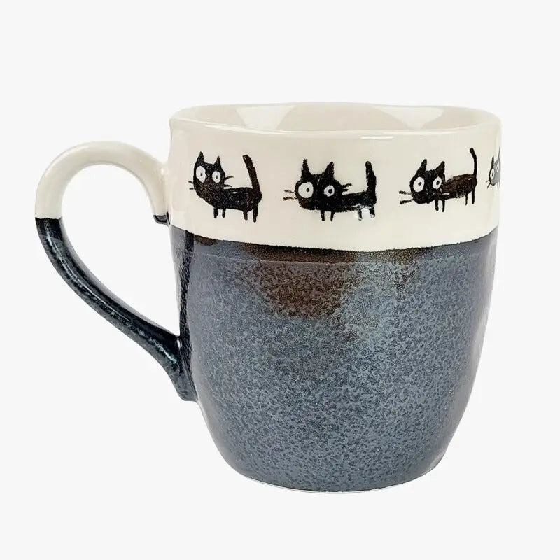 Tazza giapponese Gatto nero