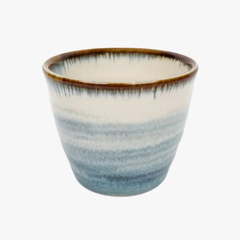 Tazza giapponese Hakeme blu