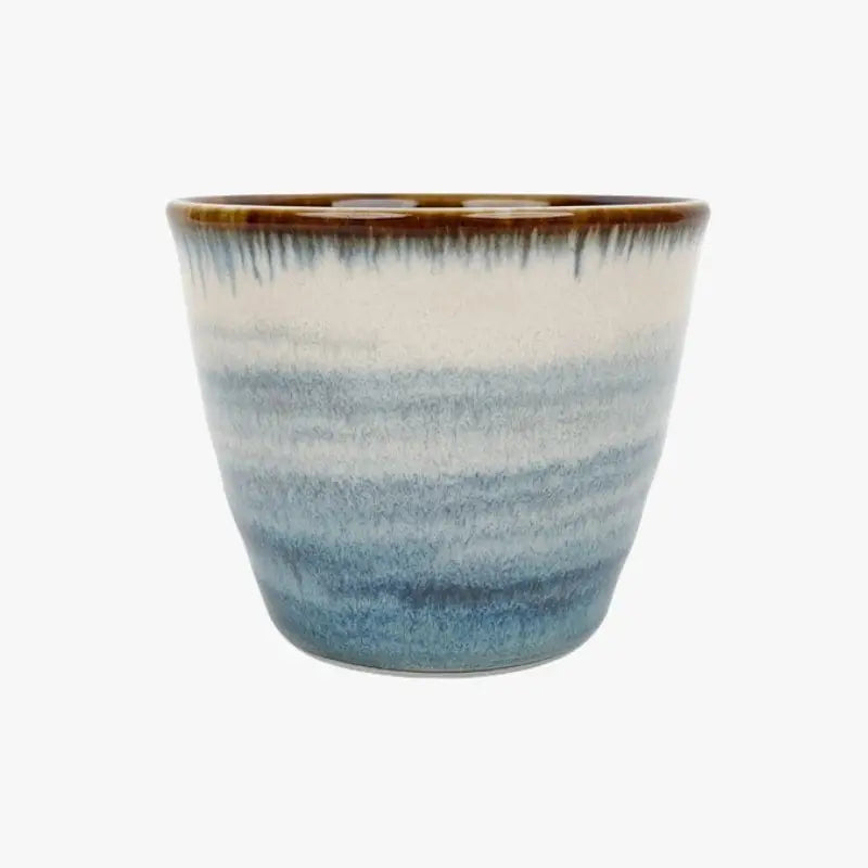 Tazza giapponese Hakeme blu