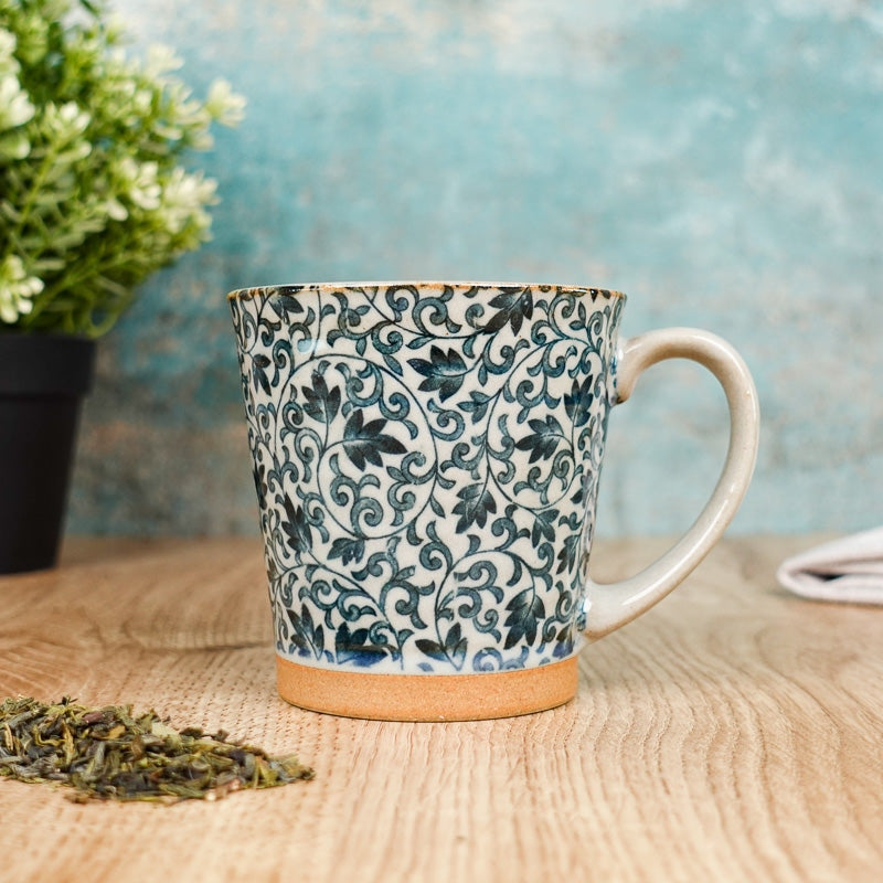 Tazza giapponese in ceramica blu