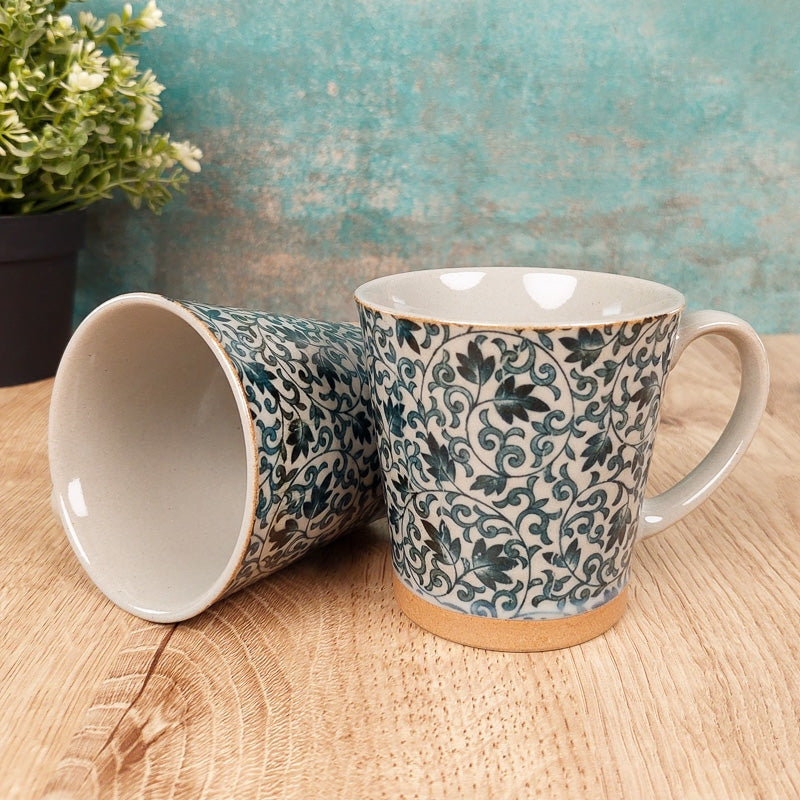Tazza giapponese in ceramica blu