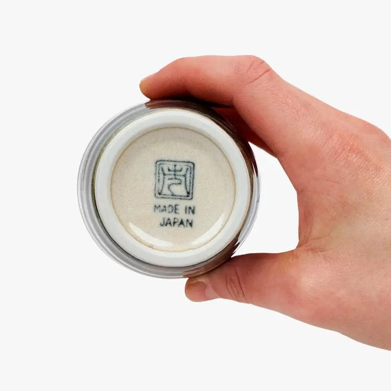 Tazza giapponese Hakeme Marrone