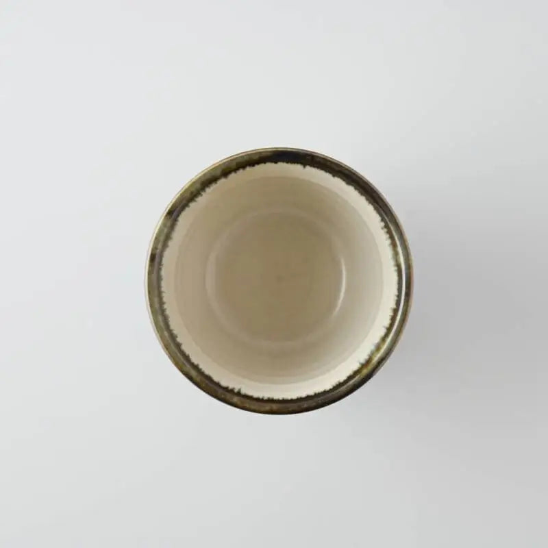 Tazza giapponese Hakeme Marrone