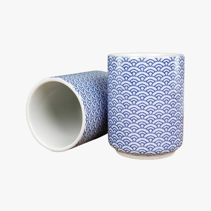 Tazza giapponese Yunomi Seigaiha