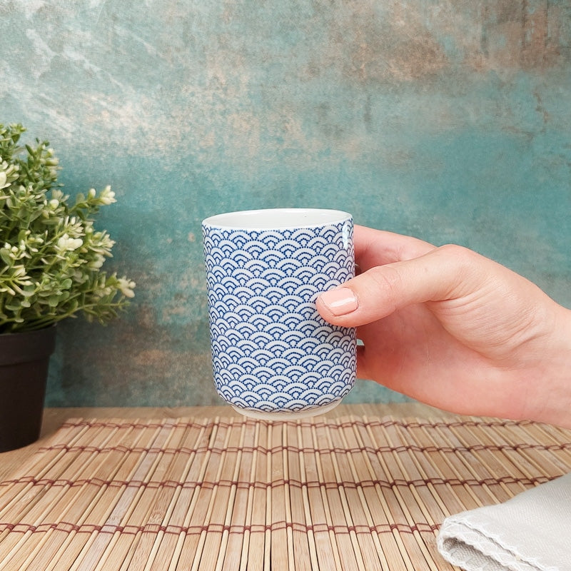 Tazza giapponese Yunomi Seigaiha