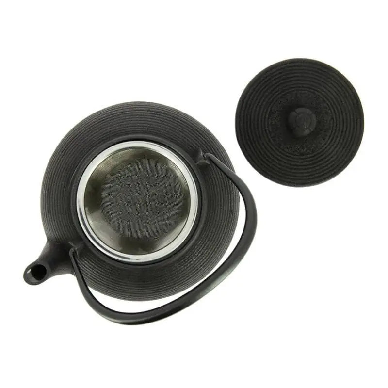 Teiera giapponese in ghisa Iwachu Senbiki Black 650 ml