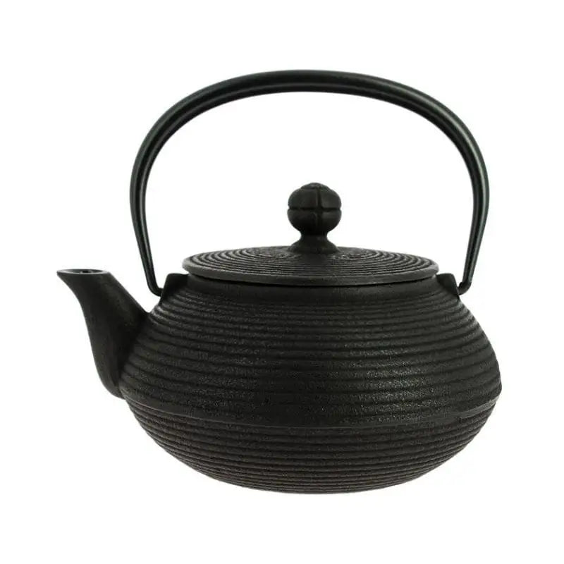 Teiera giapponese in ghisa Iwachu Senbiki Black 650 ml