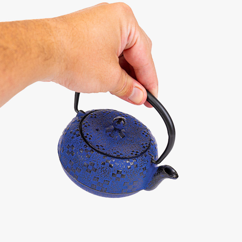 Teiera Giapponese in Ghisa – Tetsubin Indigo