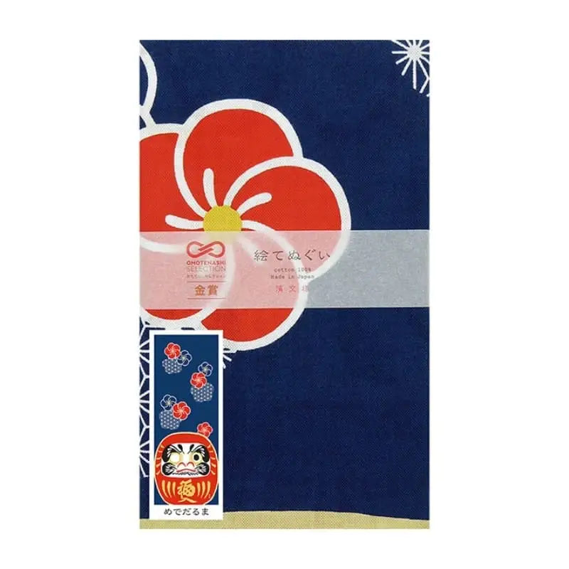 Tenugui Ume Daruma giapponese