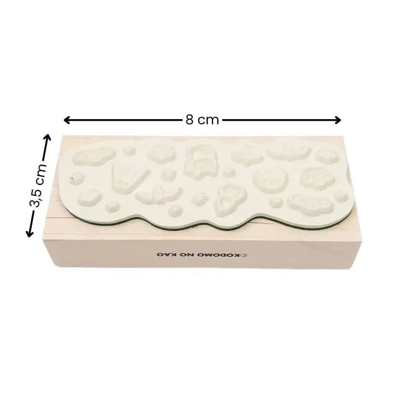 Timbro in legno per saluti giapponesi