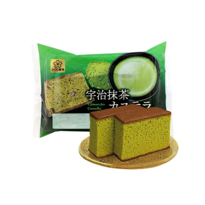 Torta Castella Uji Matcha