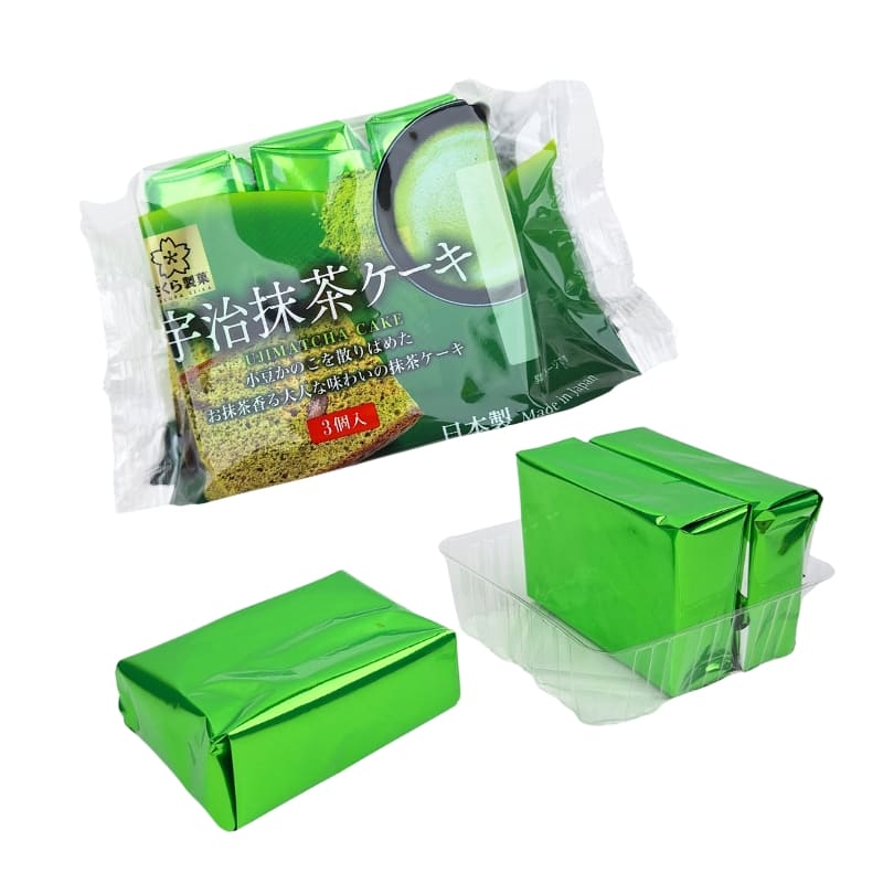 Torta Castella Uji Matcha