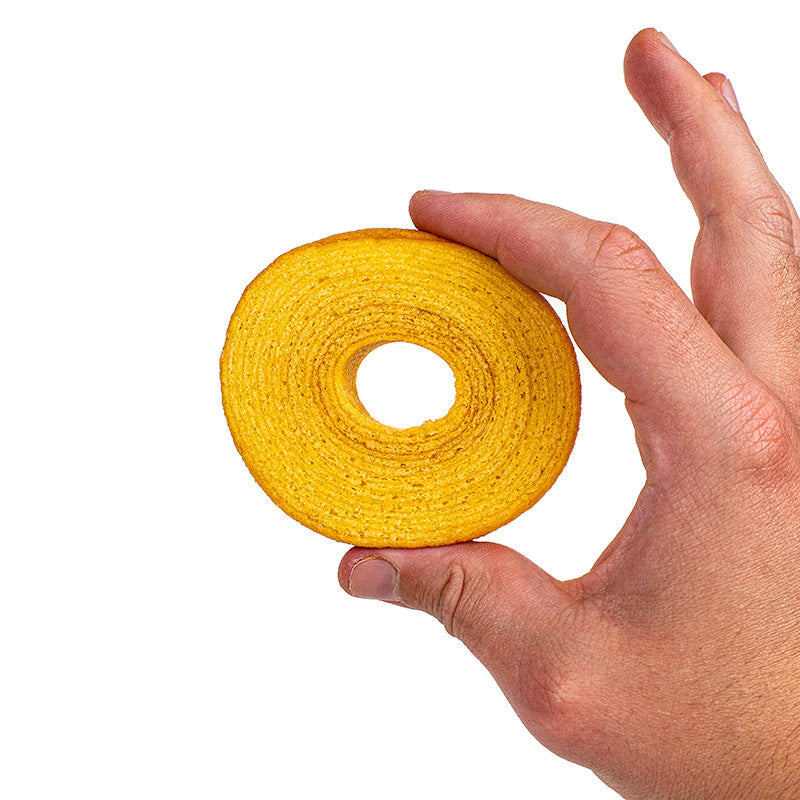 Torta semplice umida Baumkuchen