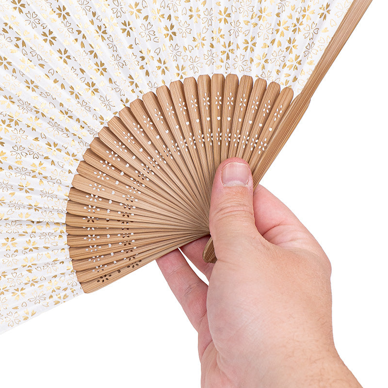 Ventaglio giapponese Mino Washi Sakura