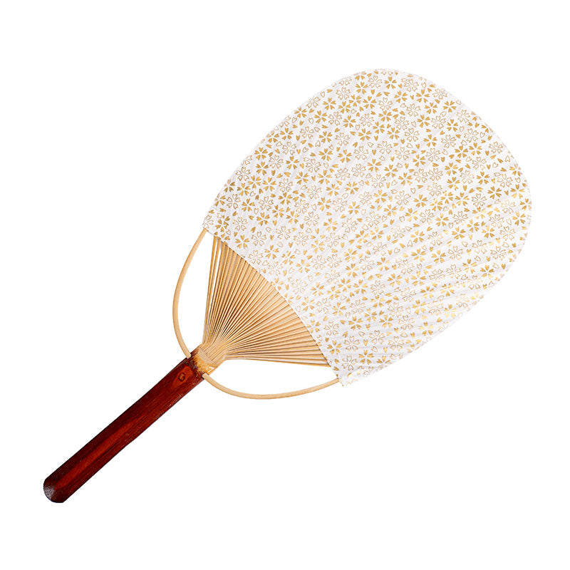 Ventaglio giapponese Uchiwa Washi Sakura