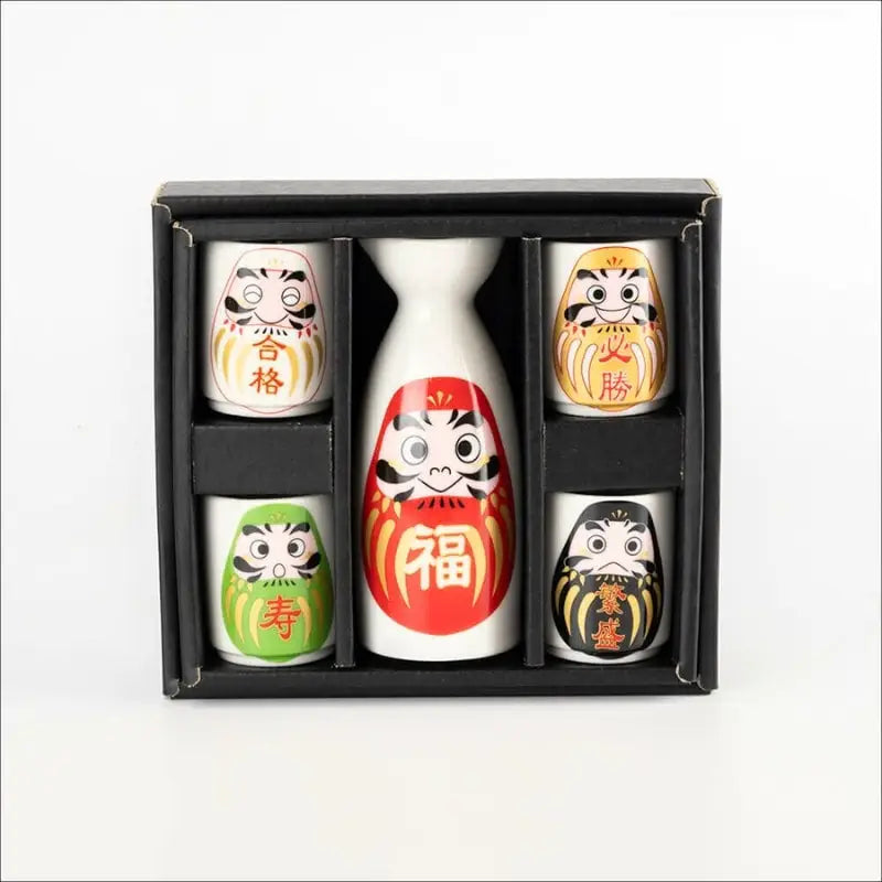 Set di sake giapponese Daruma