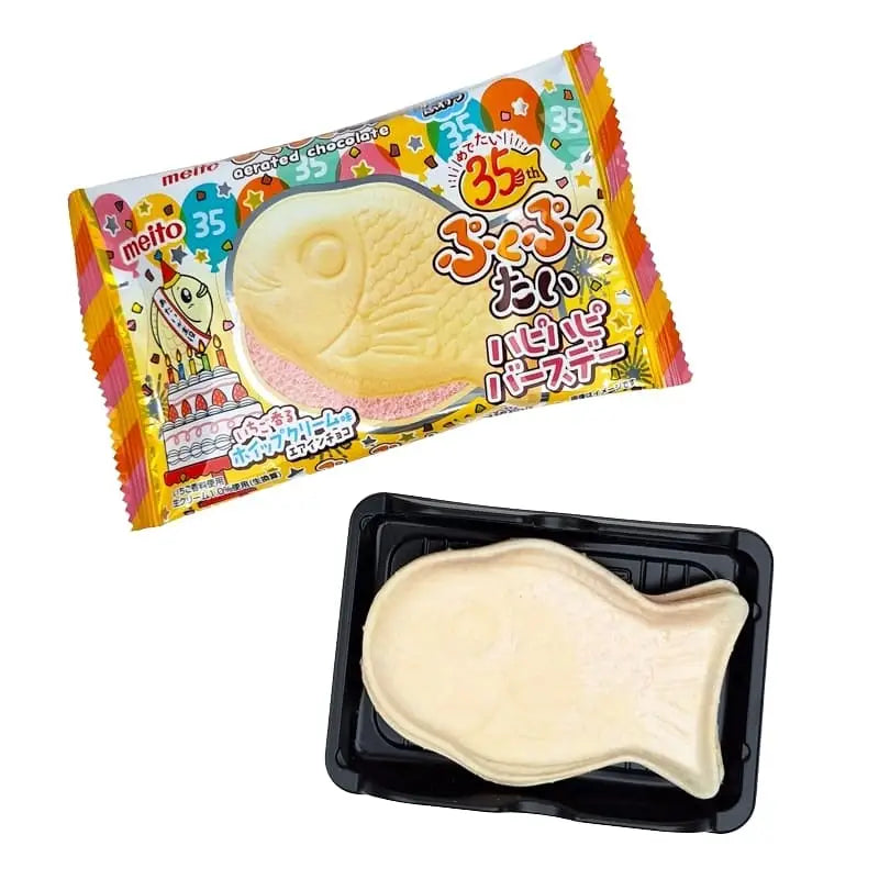 Wafer Puku Puku Strawberry Choco Taiyaki