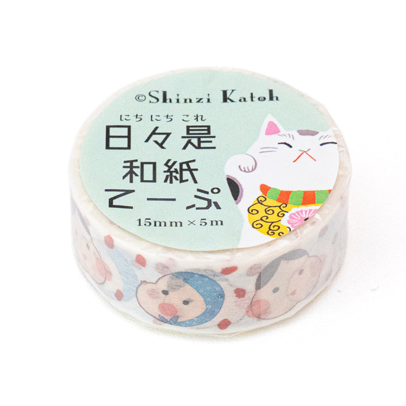 Washi Tape - Okame & Hyottoko