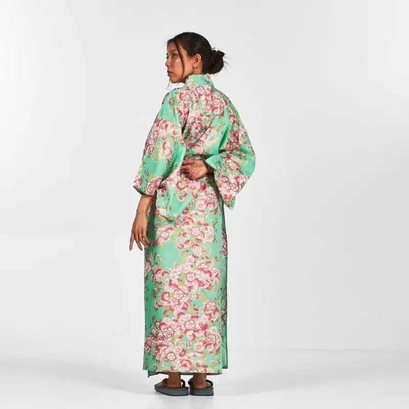 Yukata donna Kimono Sakura Flower