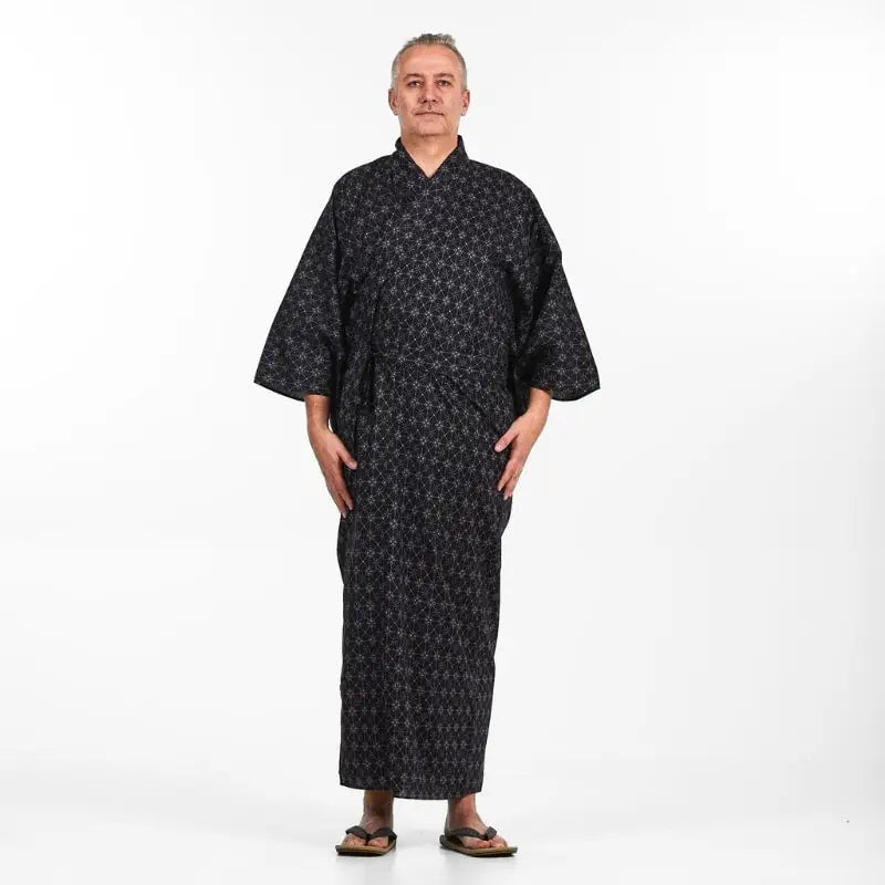 Yukata Hishigata Kimono da uomo - S