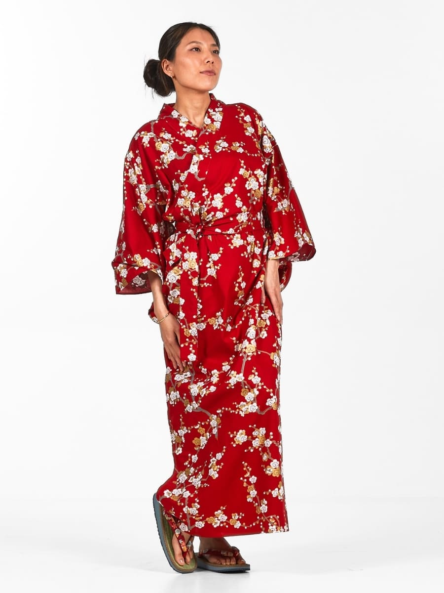 Yukata Kimono Da Donna Shiraume