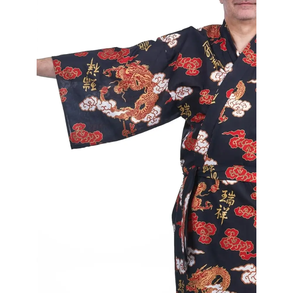 Yukata Kimono da uomo Ryū to Kumo