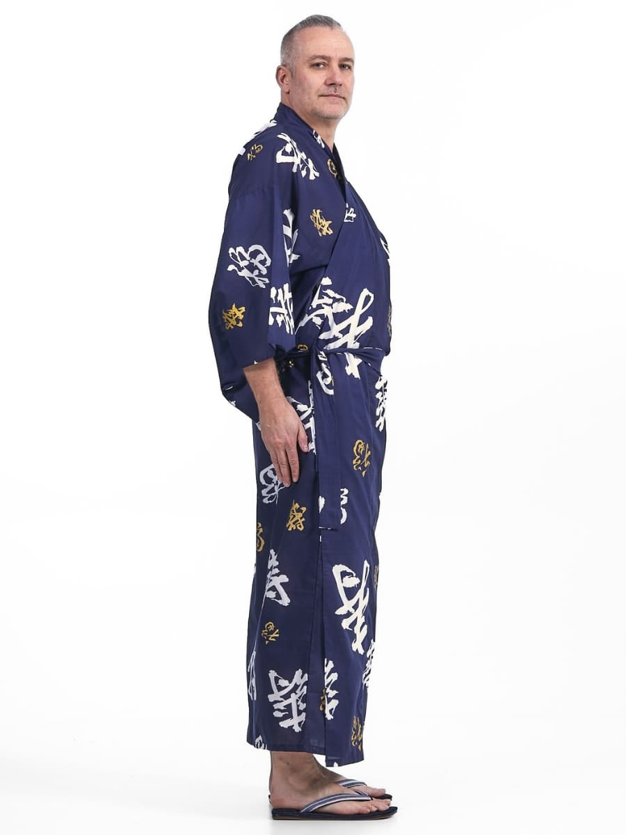 Yukata Kimono Kotobuki da uomo