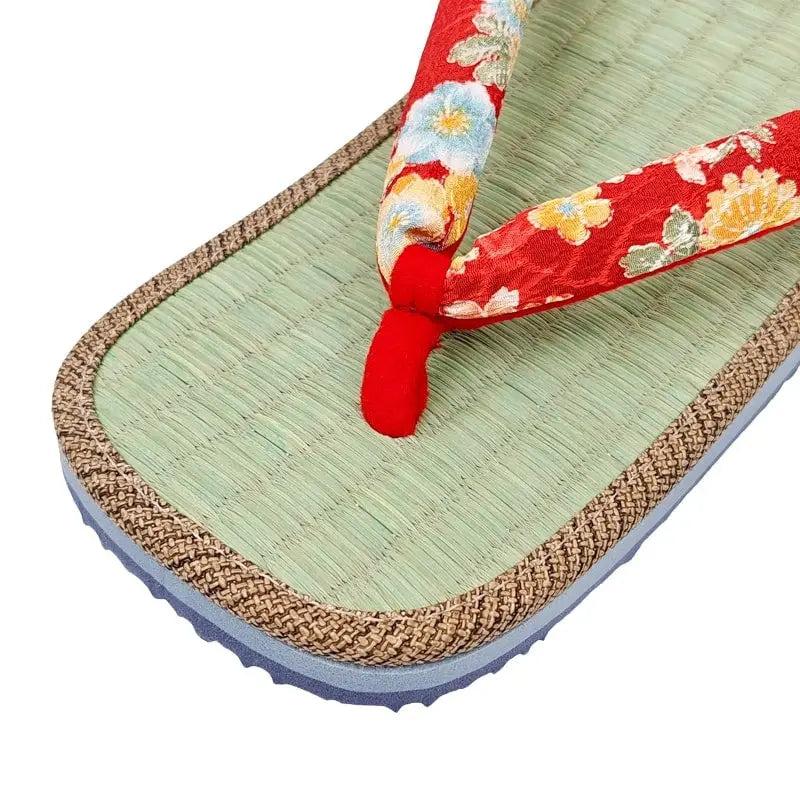 Zori Akai Hanao giapponese da donna