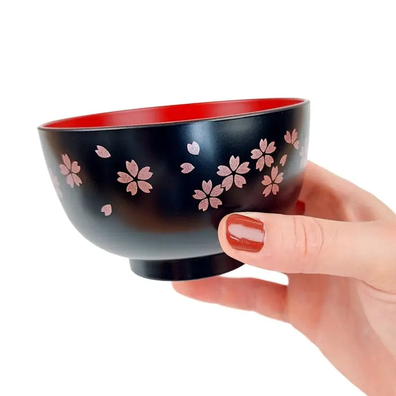 Zuppiera giapponese Sakura nera