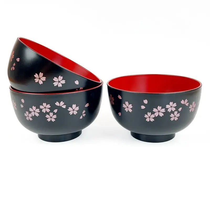 Zuppiera giapponese Sakura nera