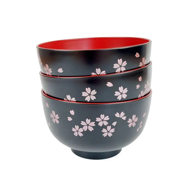 Zuppiera giapponese Sakura nera