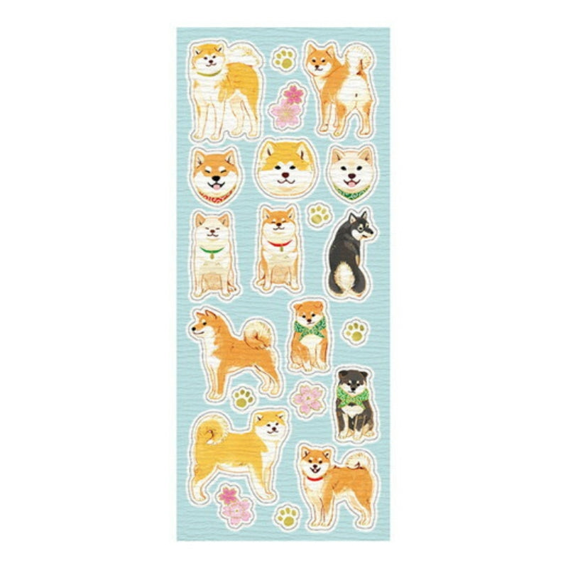 Adesivi Doratura cani giapponesi