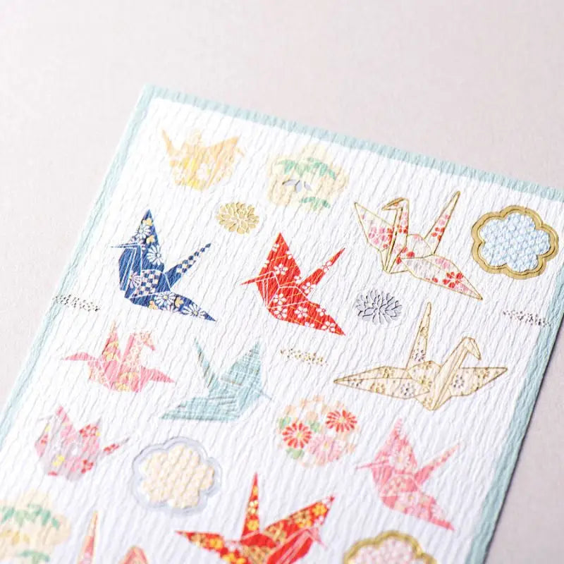 Adesivi giapponesi origami