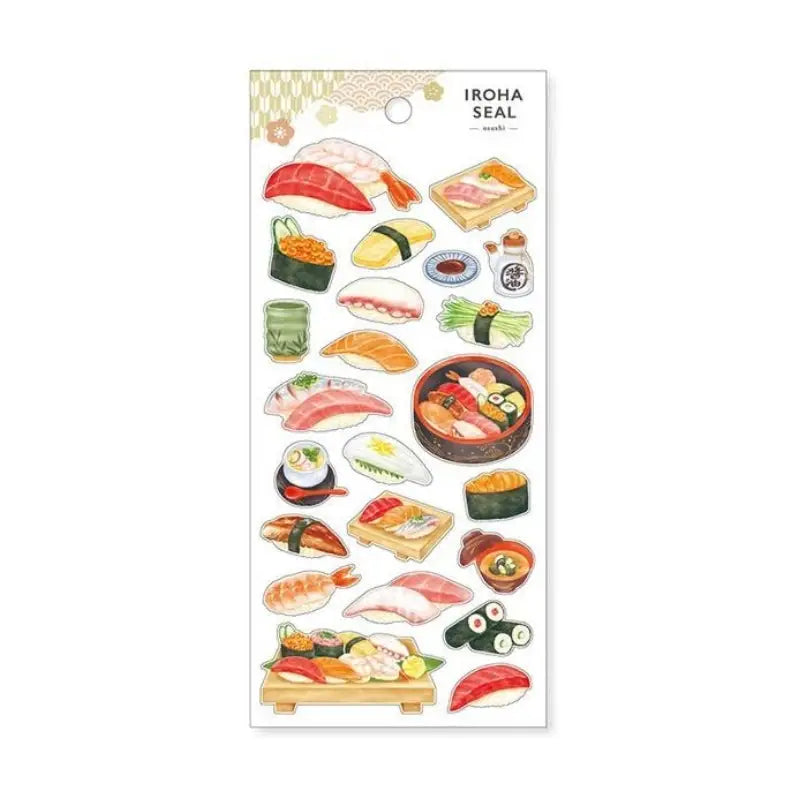 Adesivi per sushi giapponese
