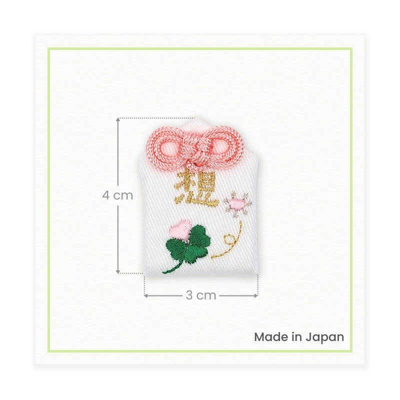 Amuleto Omamori Amore Bianco