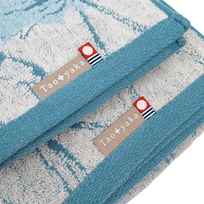 Asciugamano con papavero giapponese